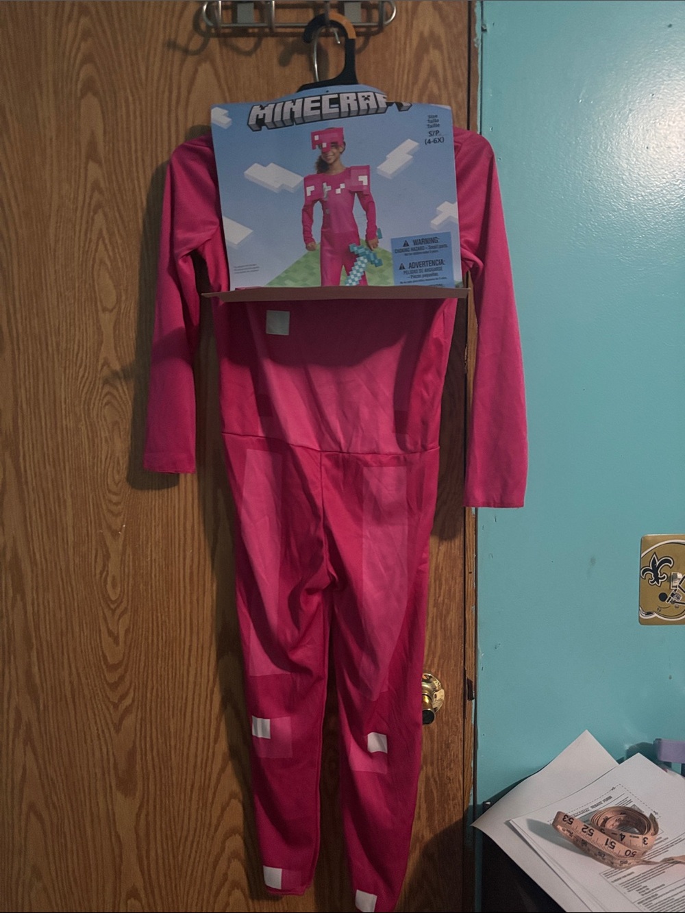 Minecraft Kids Pink Adventure Costume - Official Minecraft